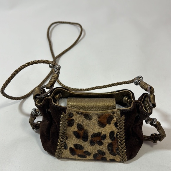 Women's Beverly Feldman Cross Body Mini Purse Animal Print - Picture 2 of 16